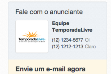 Por que informar sua operadora de celular nos anúncios?