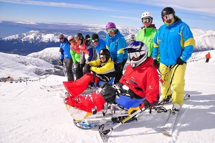 Ski para Portadores de Necessidades Especiais em Bariloche