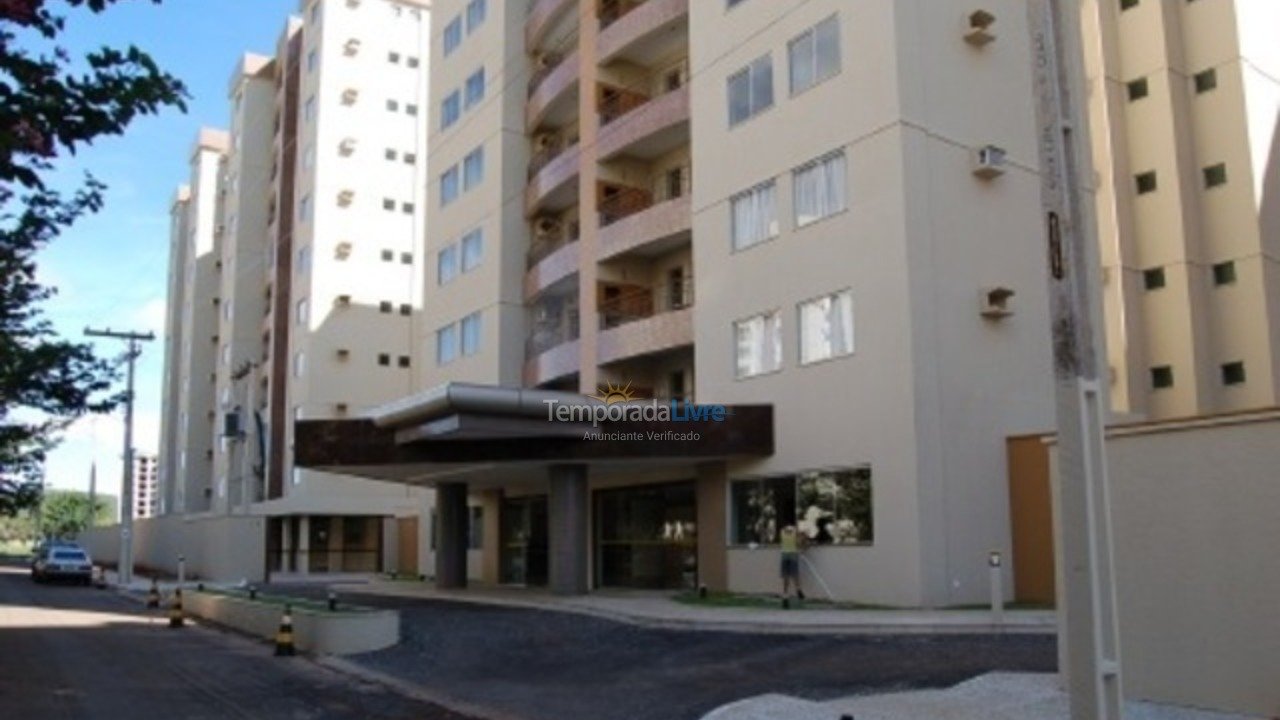 Apartamento para aluguel de temporada em Caldas Novas (Privê das Thermas Ii)