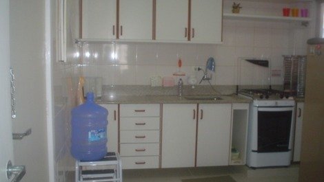 Great apartment in Guarujá, on the cove beach