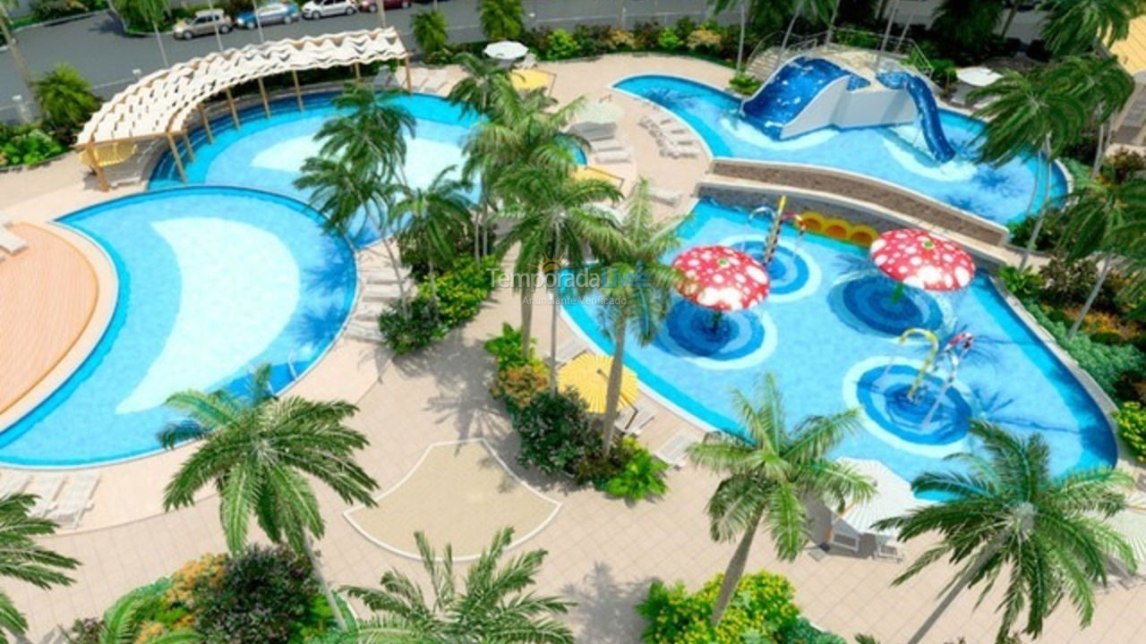 Apartamento para alquiler de vacaciones em Caldas Novas (Parque Jardim Brasil)