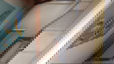 Casa en una urbanización cerrada frente a la playa en Praia Grande, Ubatuba.