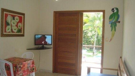 Sala com TV de LCD 