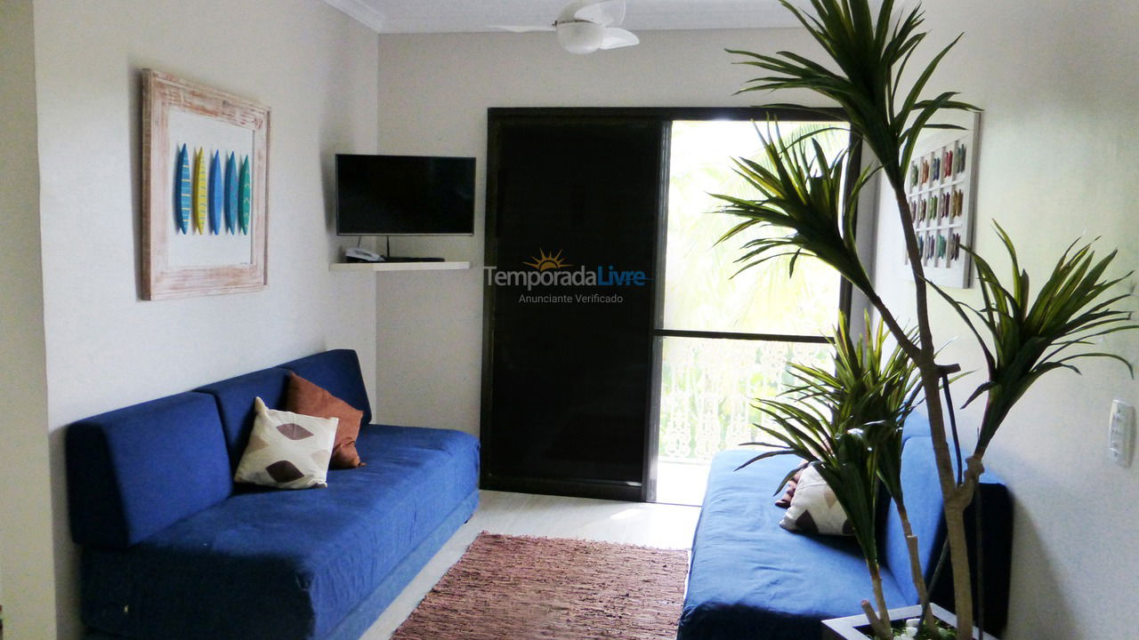 Apartment for vacation rental in Ubatuba (Praia das Toninhas)