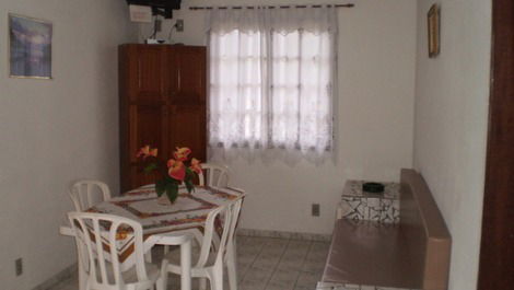 sala de um dos apartamentos