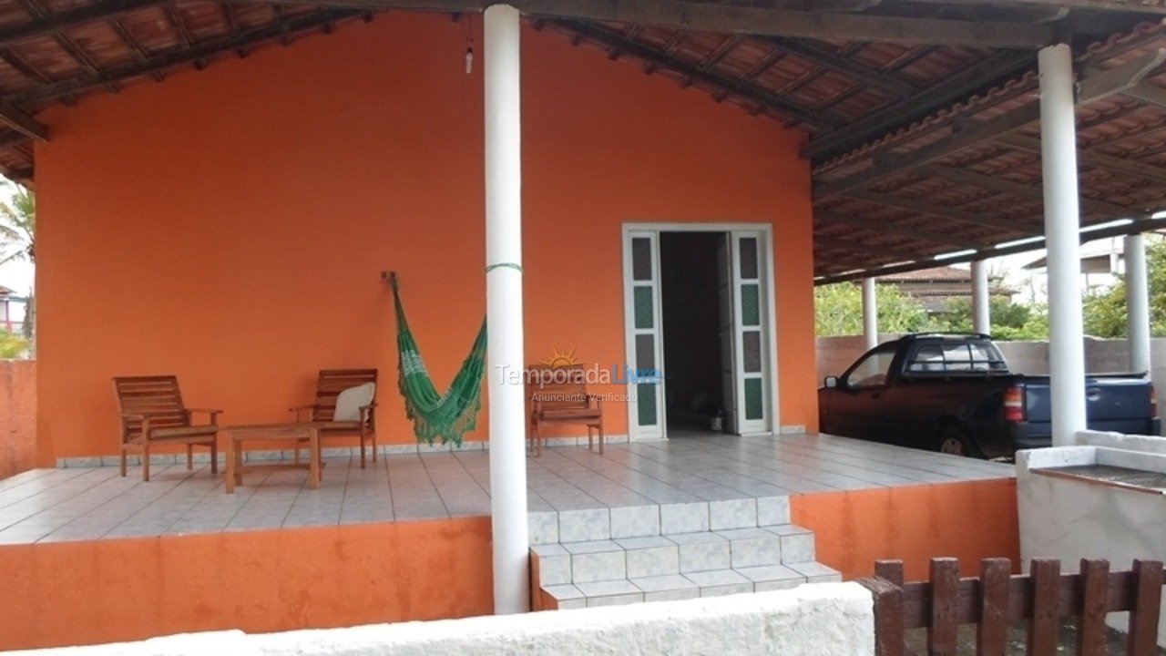 Casa para alquiler de vacaciones em Nova Viçosa (Praia do Paufincado)