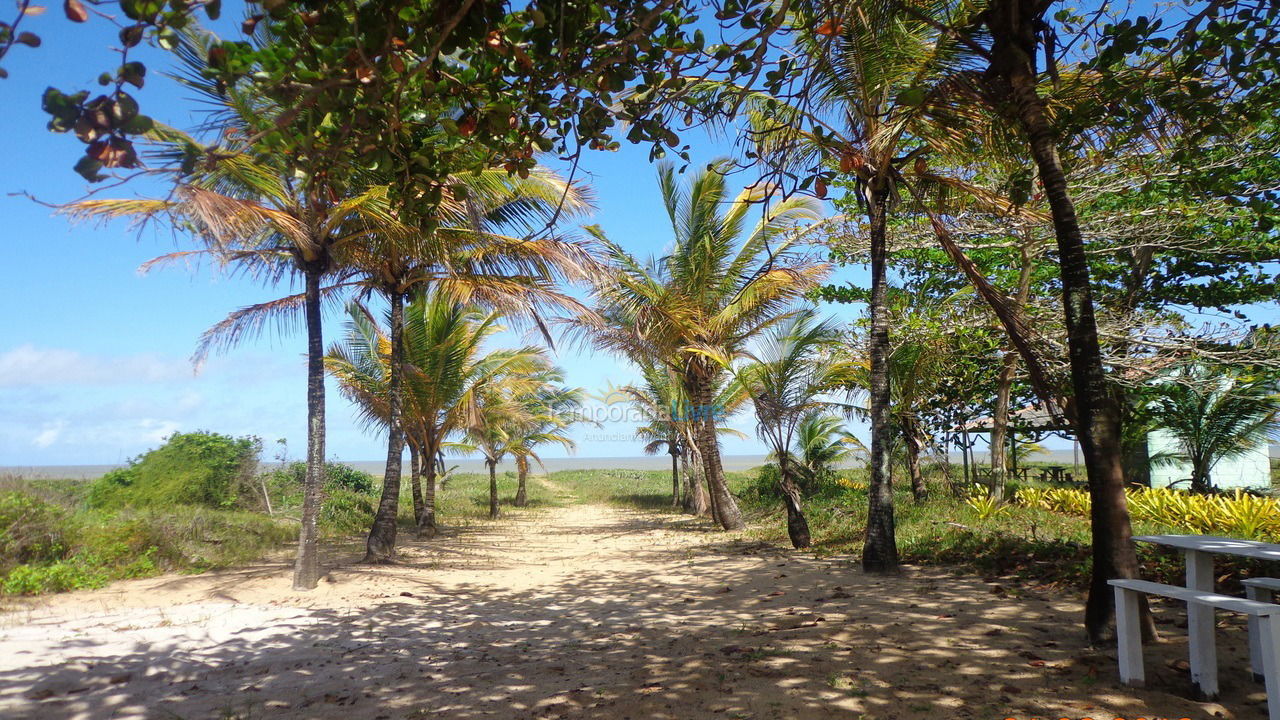 Casa para alquiler de vacaciones em Nova Viçosa (Praia do Paufincado)