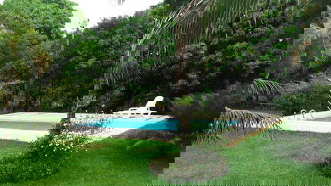 Área da piscina 