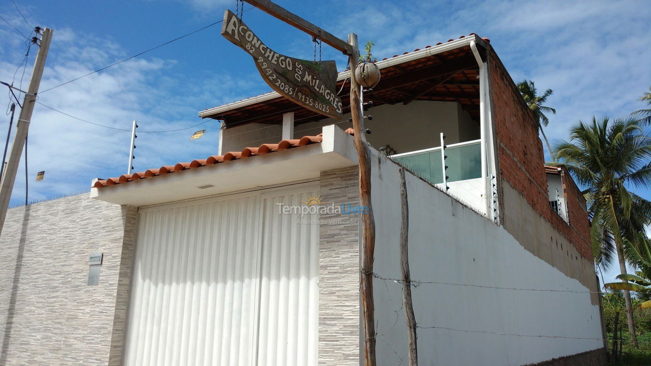 Casa para aluguel de temporada em São Miguel dos Milagres (Porto da Rua)