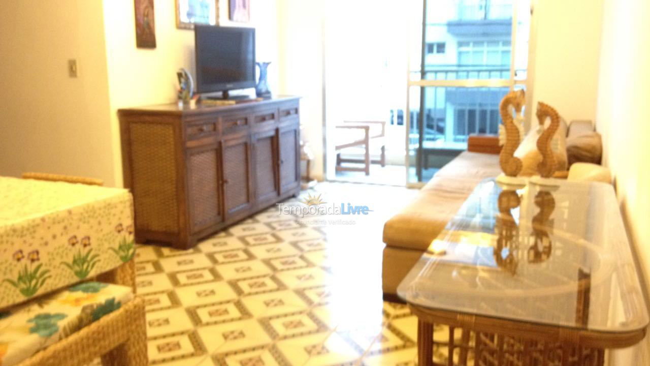 Apartment for vacation rental in Guarujá (Enseada)