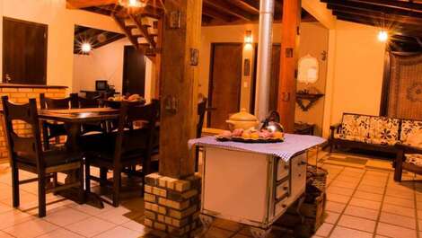 Excenete house C / Wi-Fi P / 12 pers. The 250m from the sea Praia da Ferrugem
