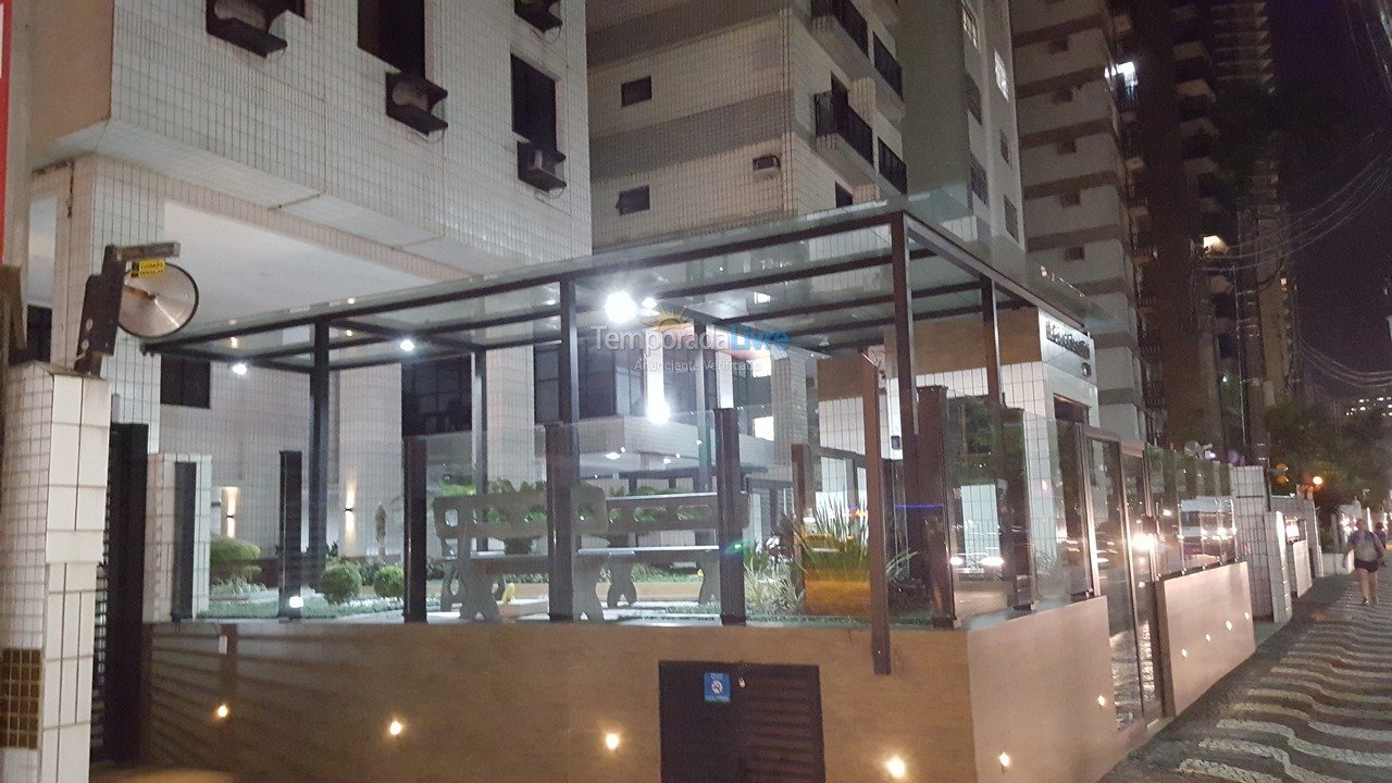 Apartamento para aluguel de temporada em Santos (Praia da Pompéia Gonzaga)