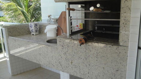 Excellent fit with sea view and leisure area on the beach brava Floripa