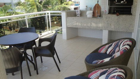 Excellent fit with sea view and leisure area on the beach brava Floripa