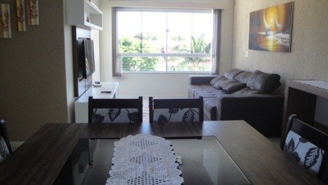 Excellent apt of 3 bedrooms being 1 suite, north of the island of floripa