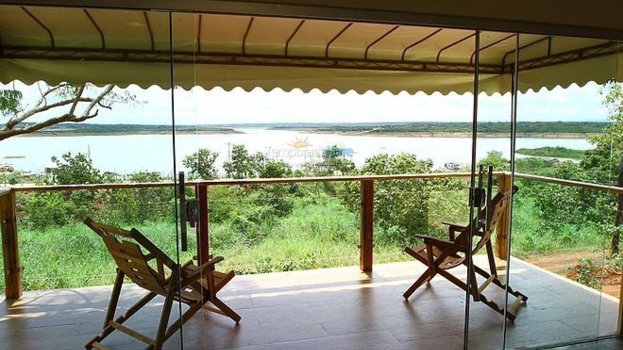 Casa para alquiler de vacaciones em Uruaçu (Lago Serra da Mesa)