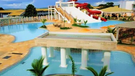 HOTEL - 24-HOUR POOL - COMPLETE APT - CALDAS NOVAS-GO