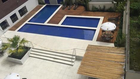 FLAT IN GUARUJÁ TO 70M FROM THE BEACH. THE BEST OF PITANGUEIRAS.