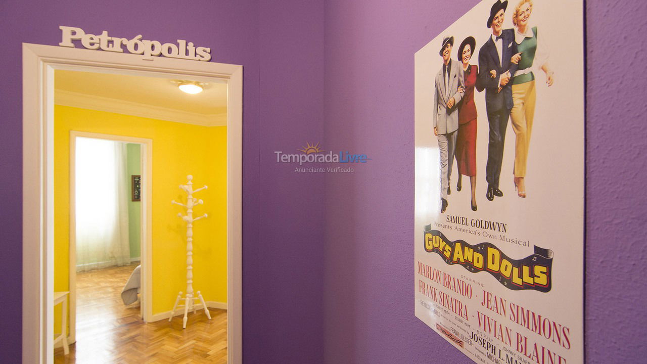 Apartment for vacation rental in Petrópolis (Centro)