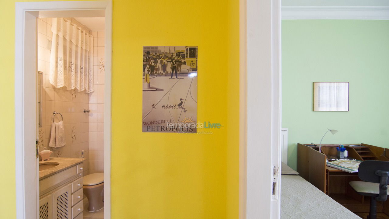 Apartment for vacation rental in Petrópolis (Centro)