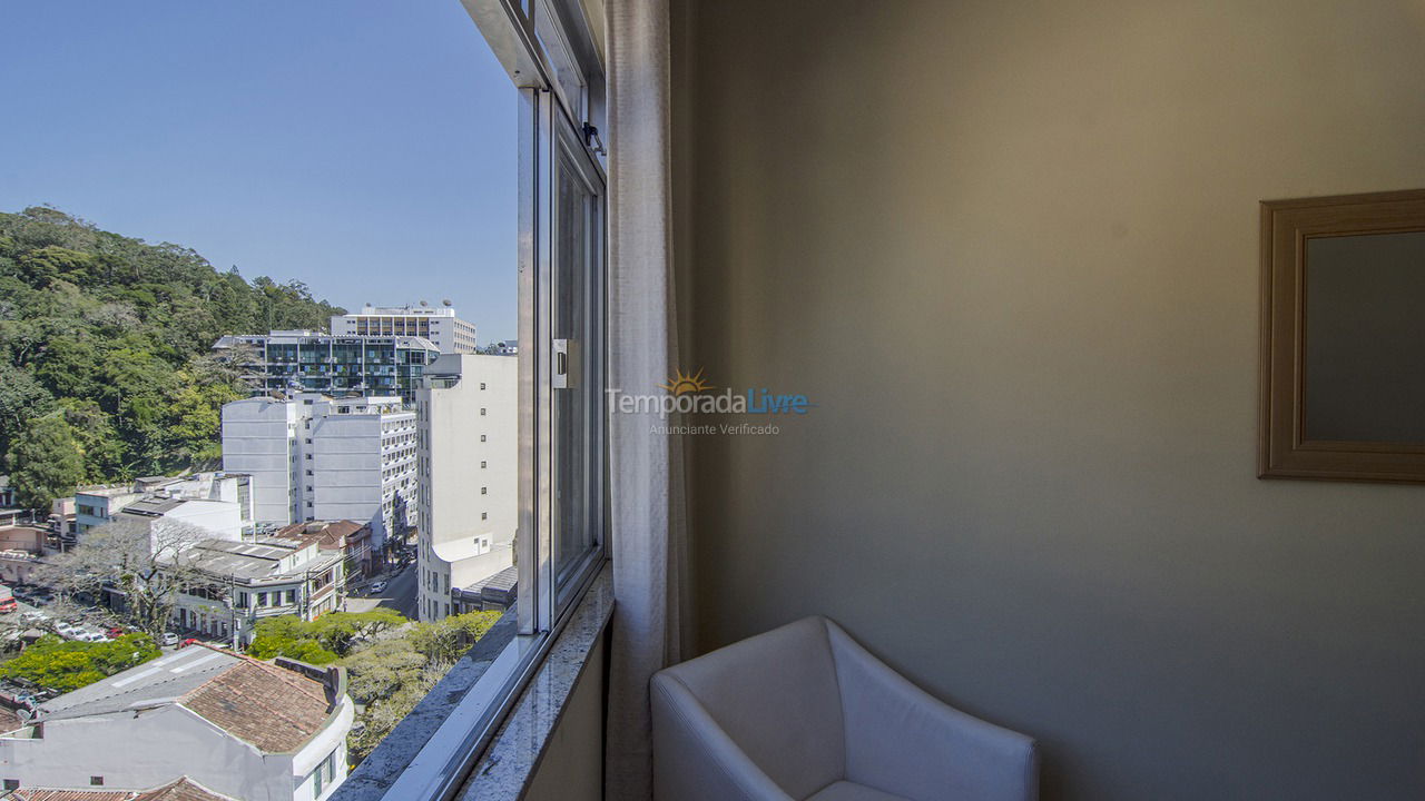 Apartamento para aluguel de temporada em Petrópolis (Centro)