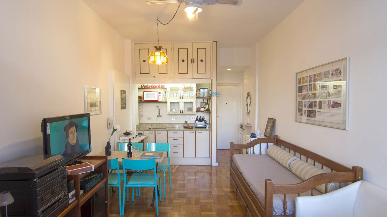 Apartamento para aluguel de temporada em Petrópolis (Centro)