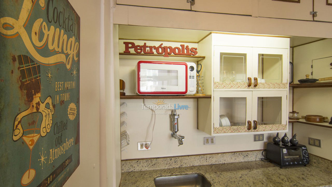 Apartamento para aluguel de temporada em Petrópolis (Centro)