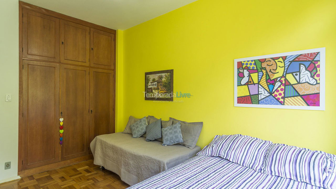 Apartment for vacation rental in Petrópolis (Centro)