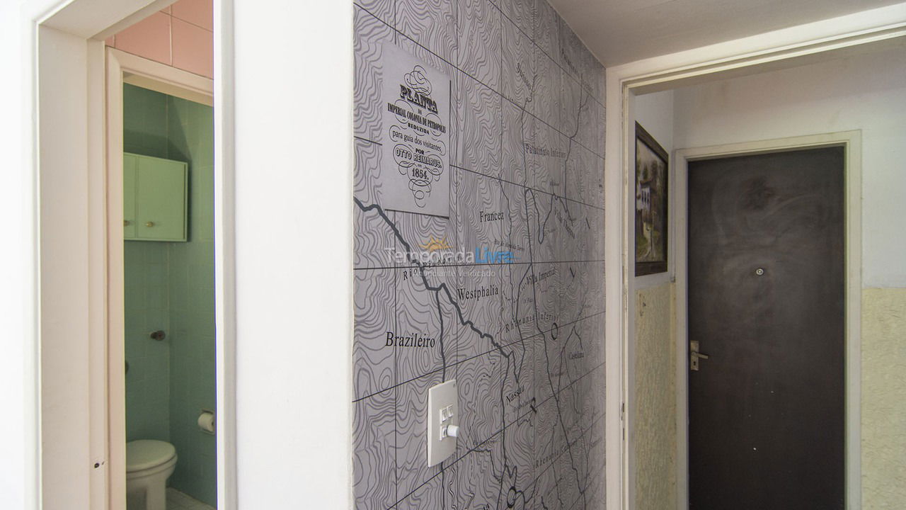 Apartment for vacation rental in Petrópolis (Centro)