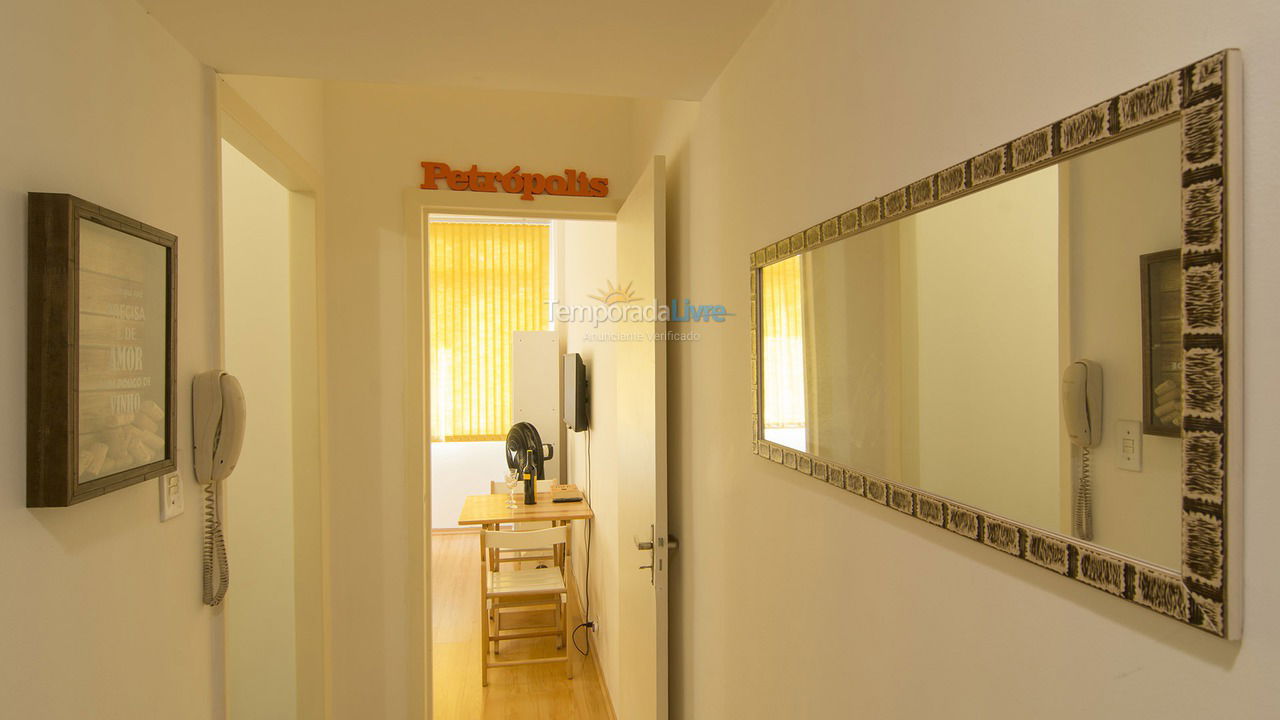Apartamento para aluguel de temporada em Petrópolis (Centro)