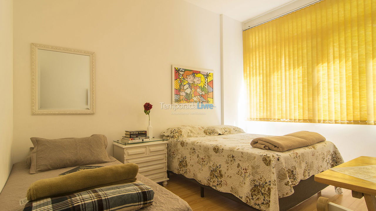 Apartamento para aluguel de temporada em Petrópolis (Centro)