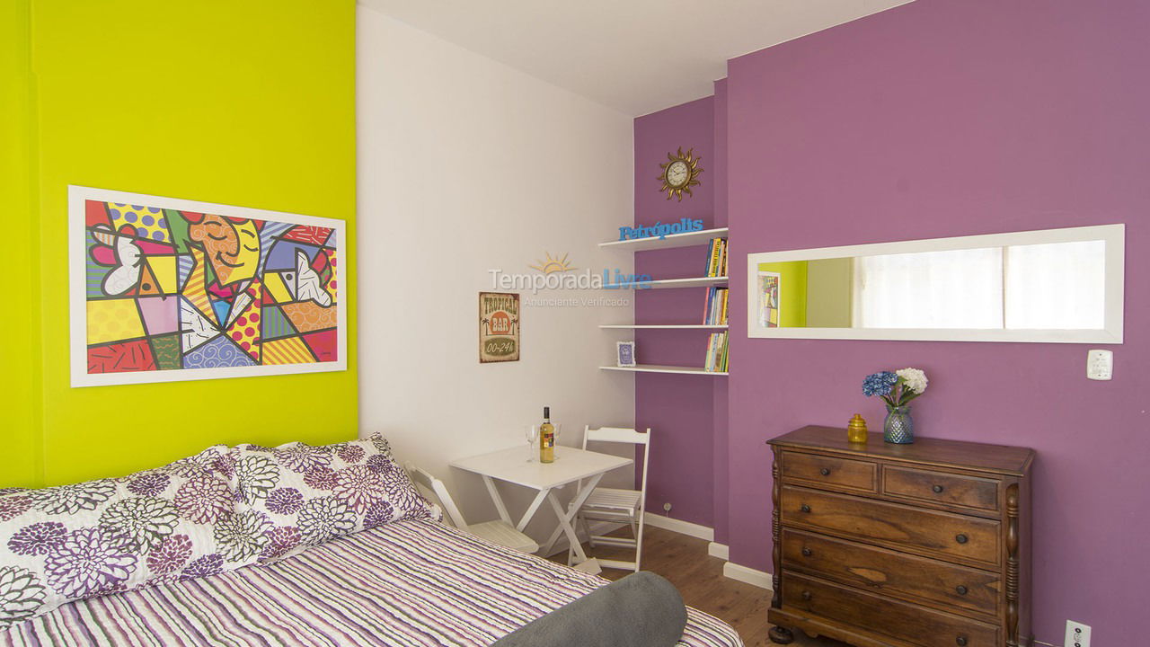 Apartment for vacation rental in Petrópolis (Centro)