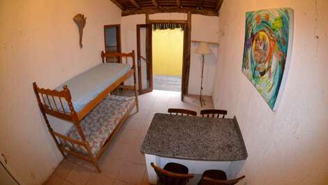 Cabañas con piscina para 4/6 personas en Praia da Ferrugem