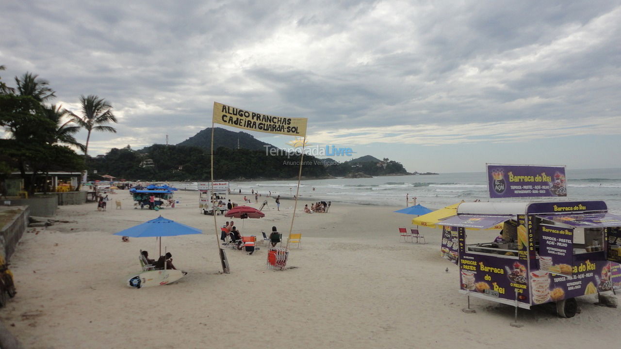 Apartment for vacation rental in Ubatuba (Praia do Tenório)