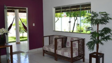 House with pool 150m from Taperapuan Beach