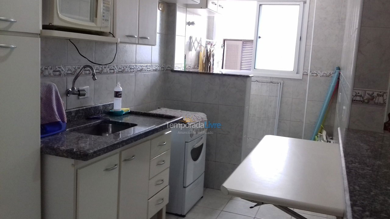 Apartment for vacation rental in Praia Grande (Vila Tupi)