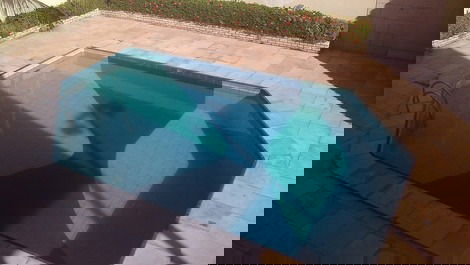 Piscina vista da varanda