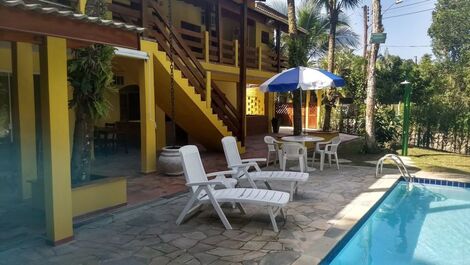 6 SUITES, AR, WI-FI, PLAYA DE GUARATUBA CON NATURALEZA LUGAR TRANQUILO