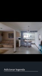 Large house with 2 bedrooms next to the sea, Morro das Pedras.