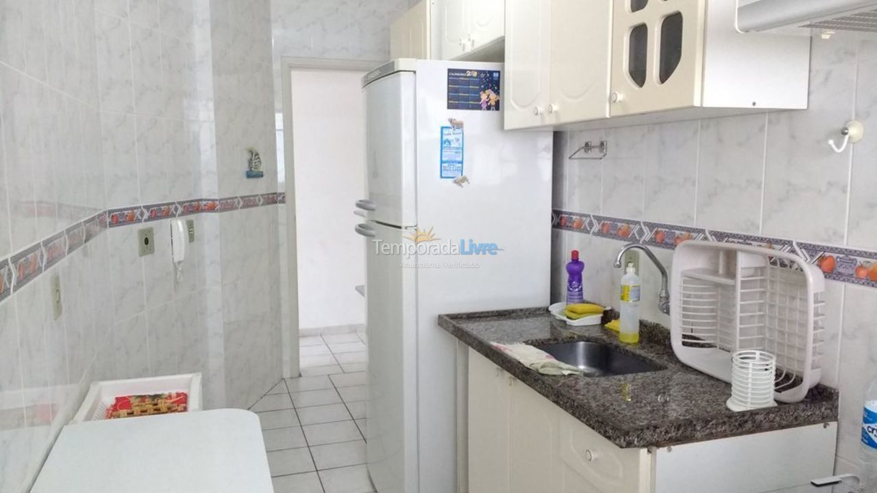 Apartment for vacation rental in Praia Grande (Aviação)