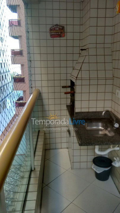 Apartment for vacation rental in Praia Grande (Vila Tupi)