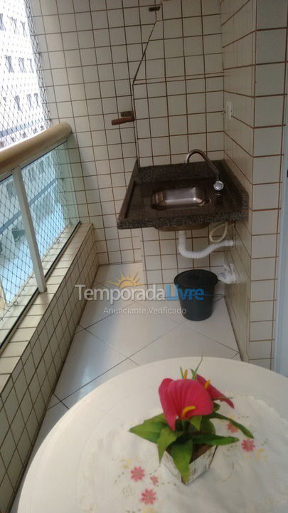 Apartment for vacation rental in Praia Grande (Vila Tupi)