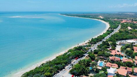 Casa en Corona Roja a 80m de la Playa para Temporada en Porto Seguro