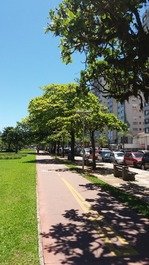 Kitchnete Avenida da Praia - Gonzaga (Santos)