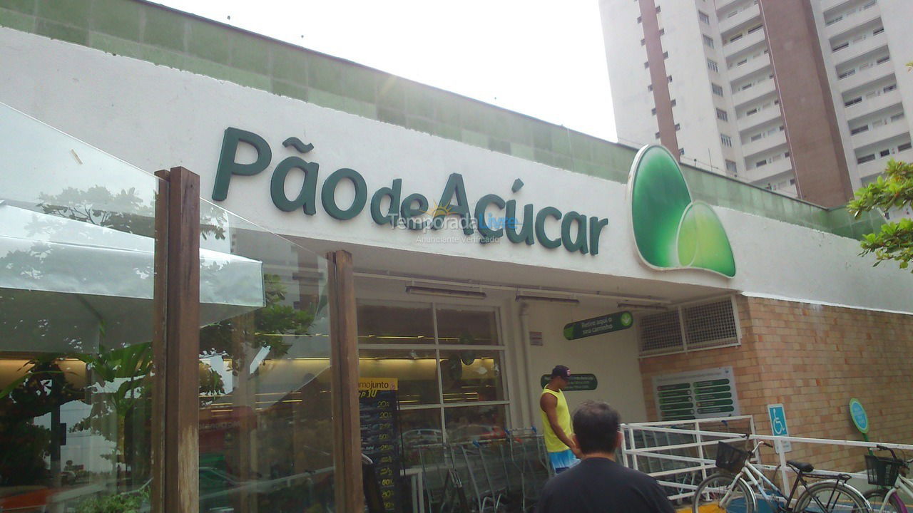 Apartment for vacation rental in Guarujá (Pitangueiras)