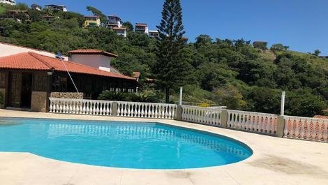 Casa de campo con piscina enorme con vistas al mar para 20 personas