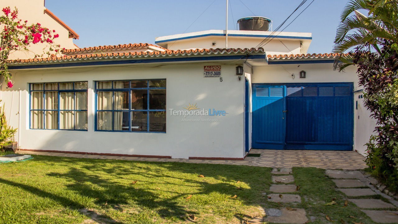 House for vacation rental in Arraial do Cabo (Praia dos Anjos)