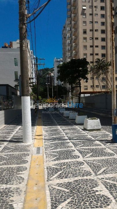 Apartamento para aluguel de temporada em Guarujá (Pitangueiras)