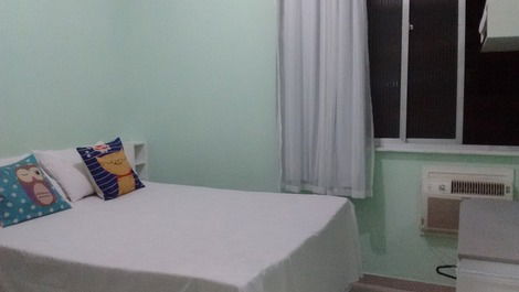 Quarto visão ar condicionado