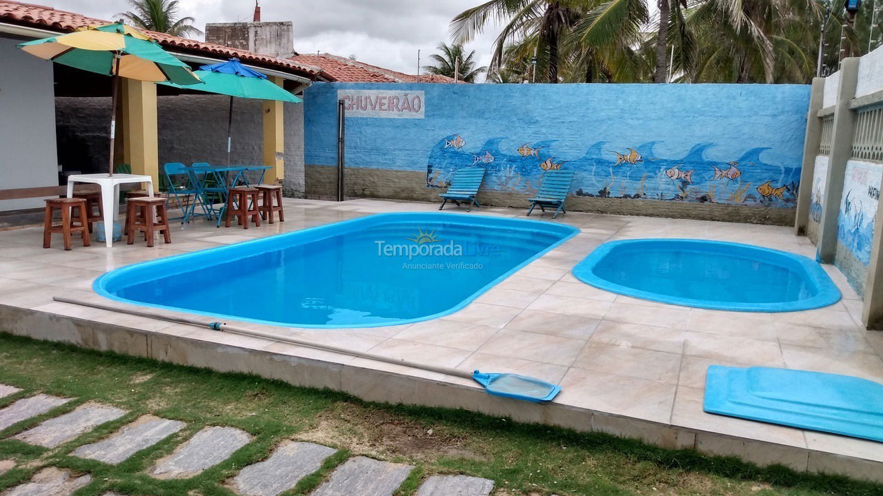 Casa para alquiler de vacaciones em Aquiraz (Praia do Presídio)